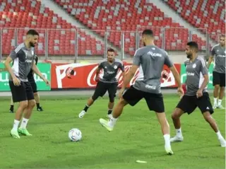 المنتخب الوطني في اختبار ودي أمام غينيا سهرة اليوم  الجمعة