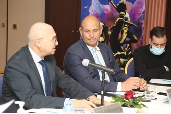 لجان التنظيم تقدم ما أنجزته على رئيس اللجنة الدولية